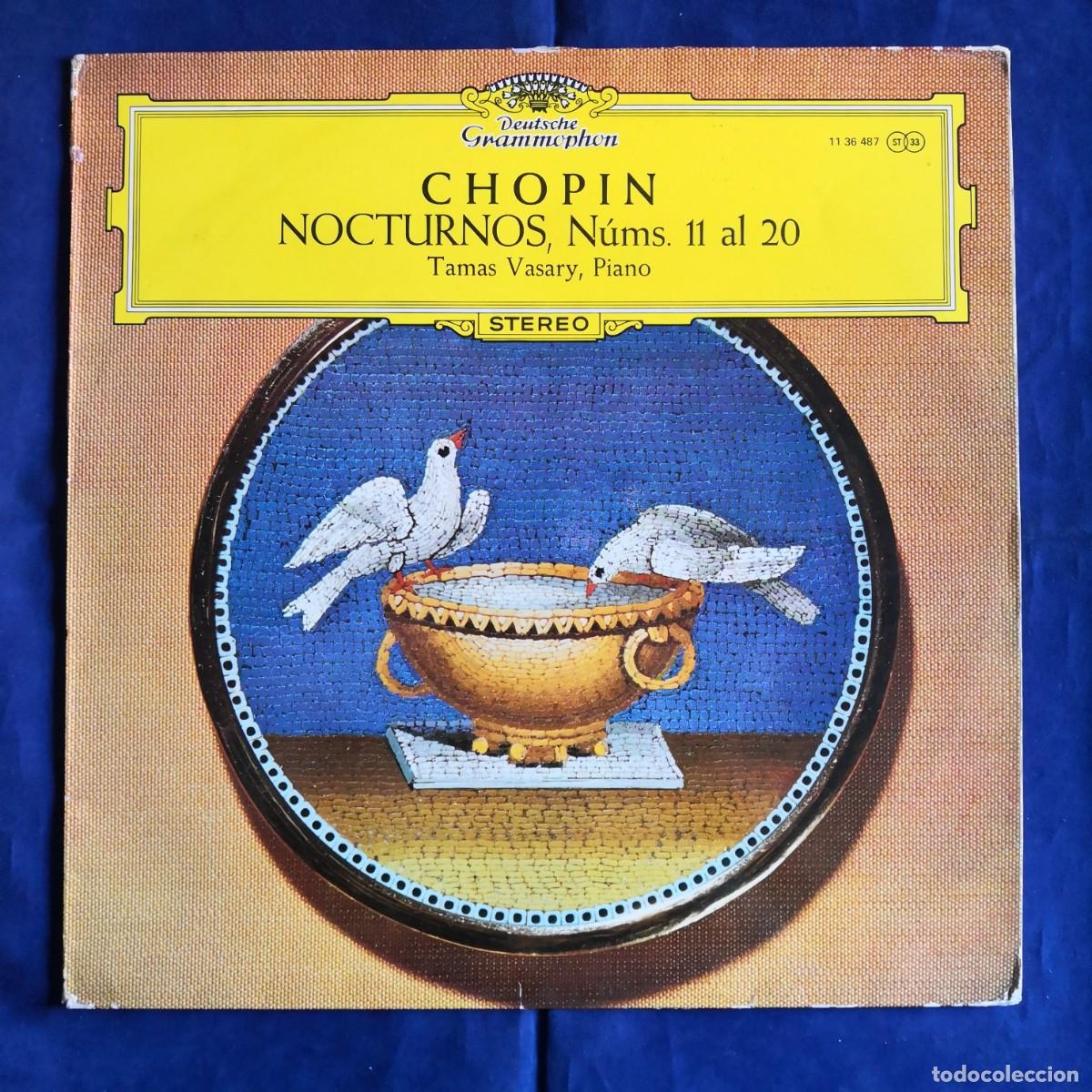 Discos de vinilo: LP CHOPIN NOCTURNOS VG/VG+ - Foto 1