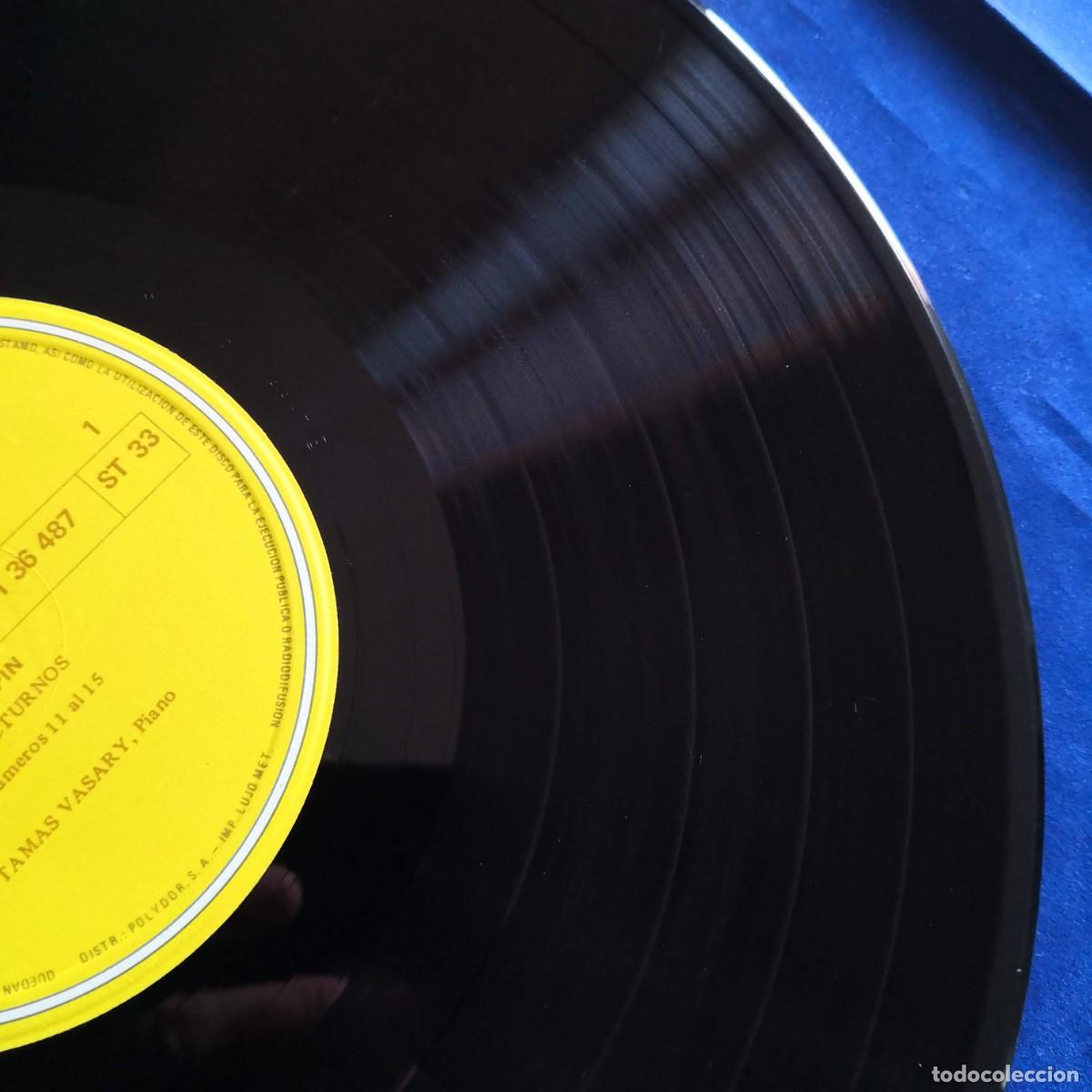 Discos de vinilo: LP CHOPIN NOCTURNOS VG/VG+ - Foto 4
