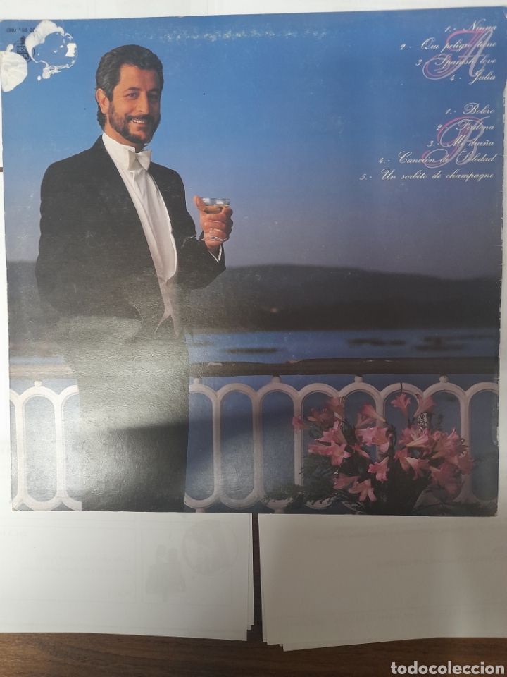 Discos de vinilo: Juan Pardo. Un sorbito de champagne. Vinilo. - Foto 2
