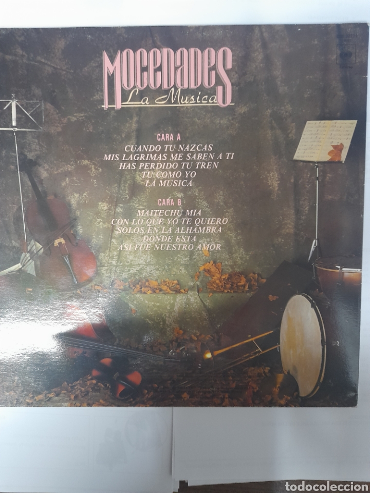 Discos de vinilo: MOCEDADES. La m&uacute;sica. Vinilo - Foto 2