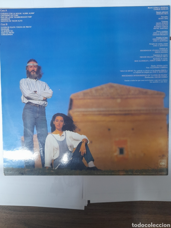 Discos de vinilo: Sergio y Estibaliz. Cuidado con la noche. Vinilo - Foto 2