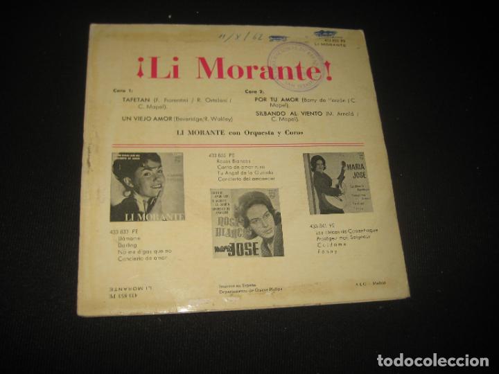Discos de vinilo: Li Morante - Tafetan + 3 EP - Foto 2