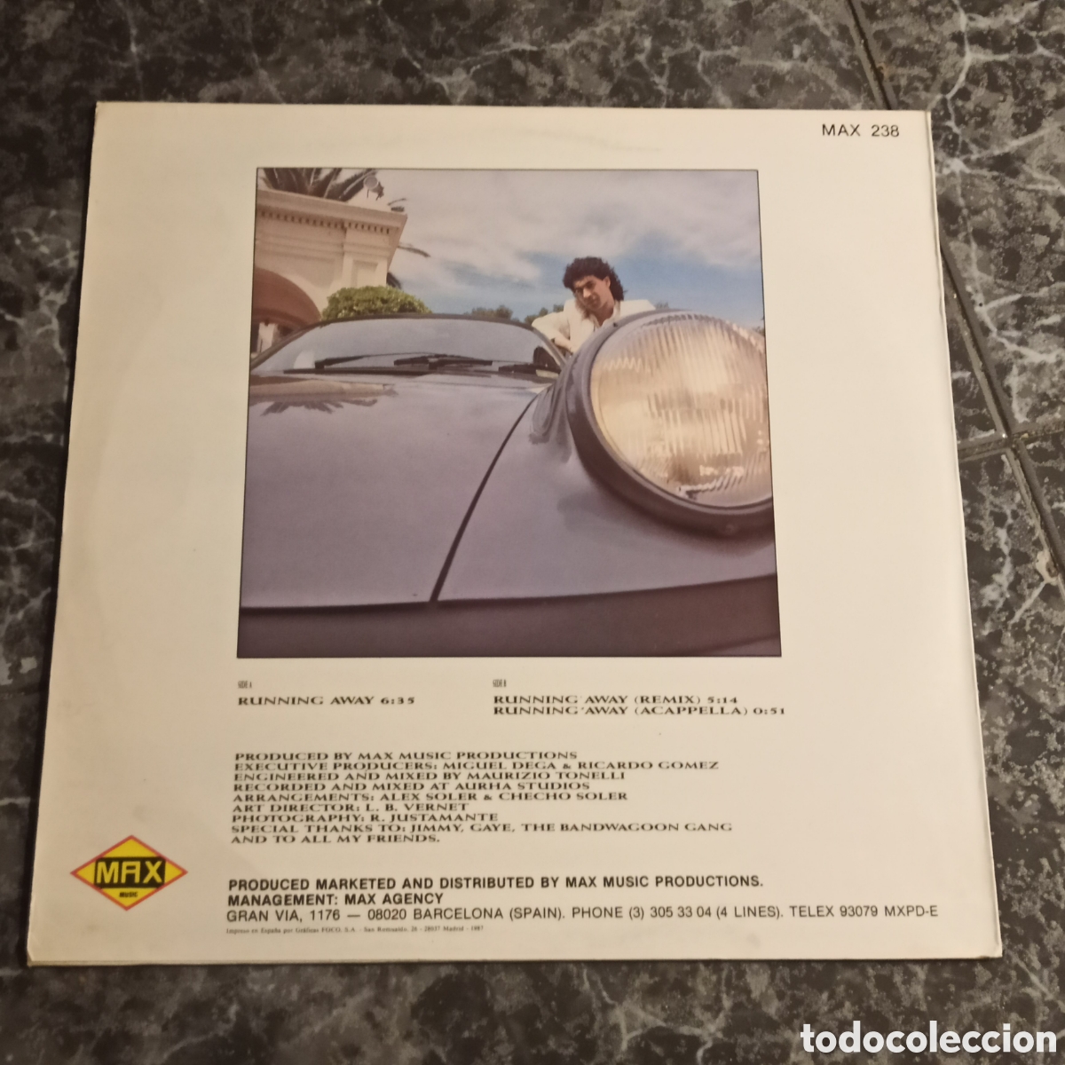 Discos de vinilo: Alan Cook &lrm;&ndash; Running Away - Foto 2