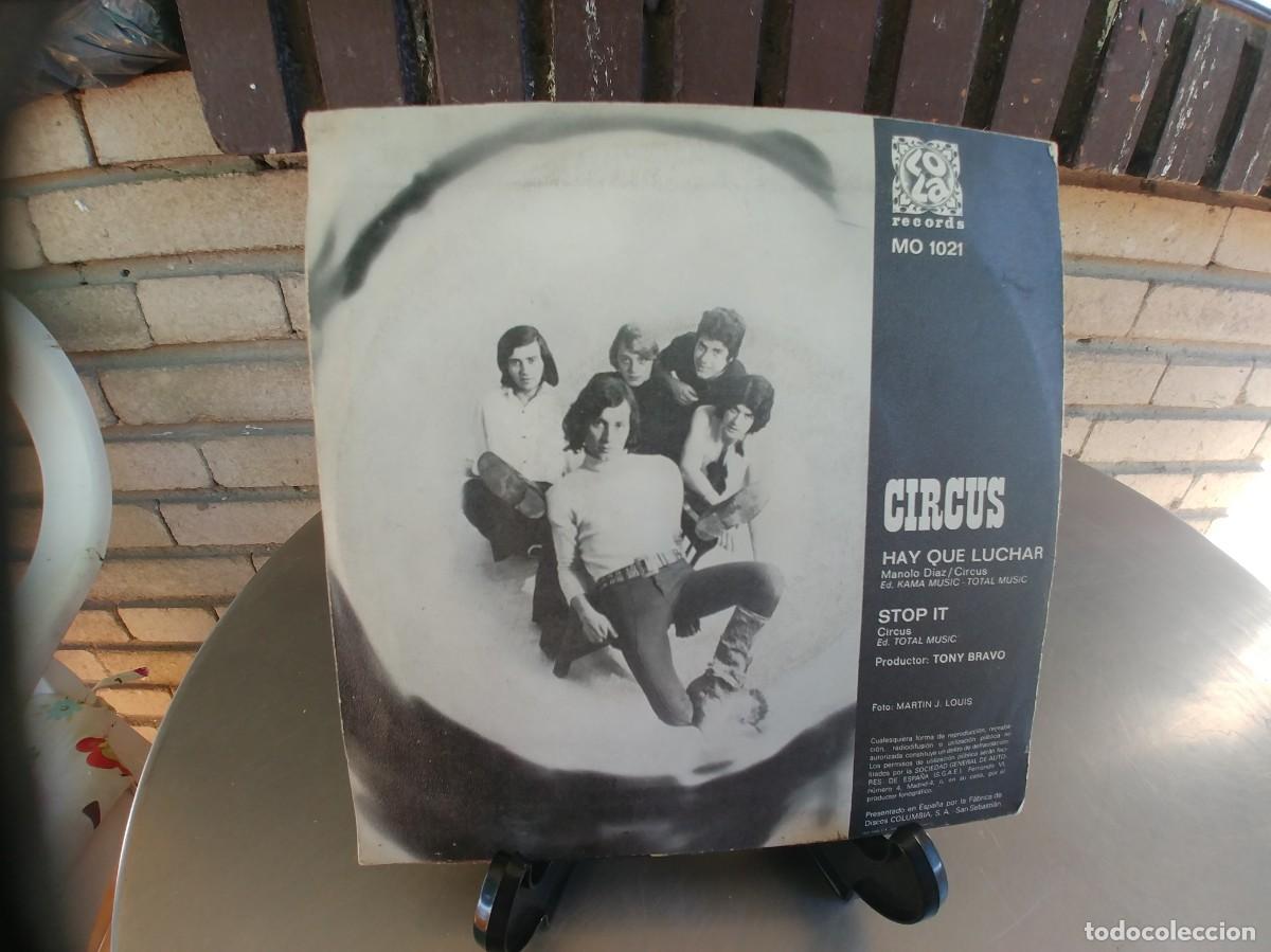 Discos de vinilo: CIRCUS-SINGLE HAY QUE LUCHAR - Foto 2