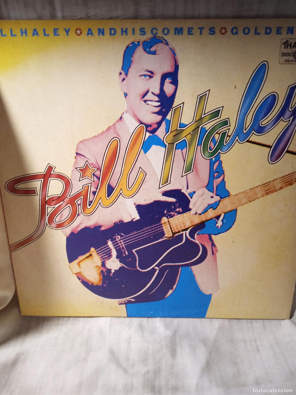 Discos de vinilo: BILLHALEY ANDHISCOMETS GOLDEN HITS REF 180 OK MCA RECORD 1981 DATO - Foto 1