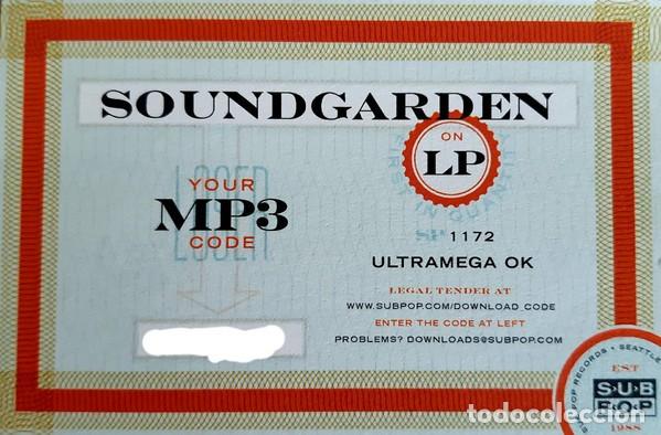 Discos de vinilo: Soundgarden &ndash; Ultramega OK. 2XLP. - Foto 8