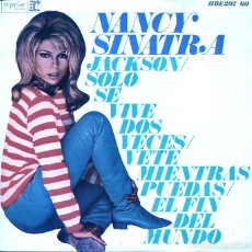 Discos de vinilo: NANCY SINATRA / JACKSON + 3 (EP REPRISE 1967)
