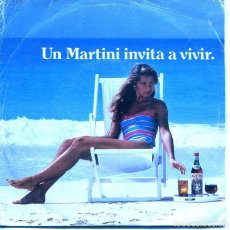 Discos de vinilo: UN MARTINI INVITA A VIVIR (PUBLICIDAD MARTINI) DISCO PROMO 1984