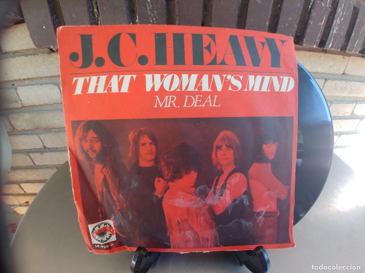 Discos de vinilo: J.C. HEAVY-SINGLE THAT WOMAN&acute;S MIND - Foto 1
