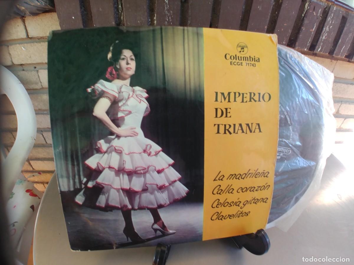 Discos de vinilo: IMPERIO DE TRIANA-EP LA MADRILE&Ntilde;A +3 - Foto 1