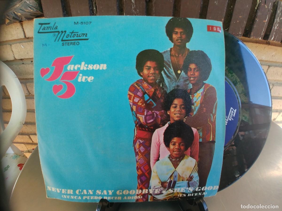 Discos de vinilo: JACKSON 5-SINGLE NEVER CAN SAY GOODBYE - Foto 1