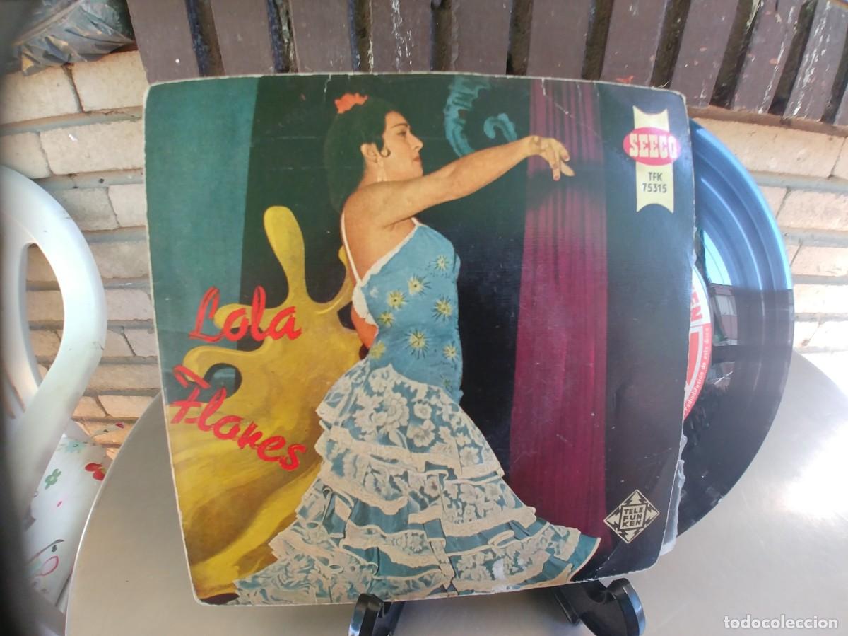 Discos de vinilo: LOLA FLORES-EP LA VELETA +3 - Foto 1