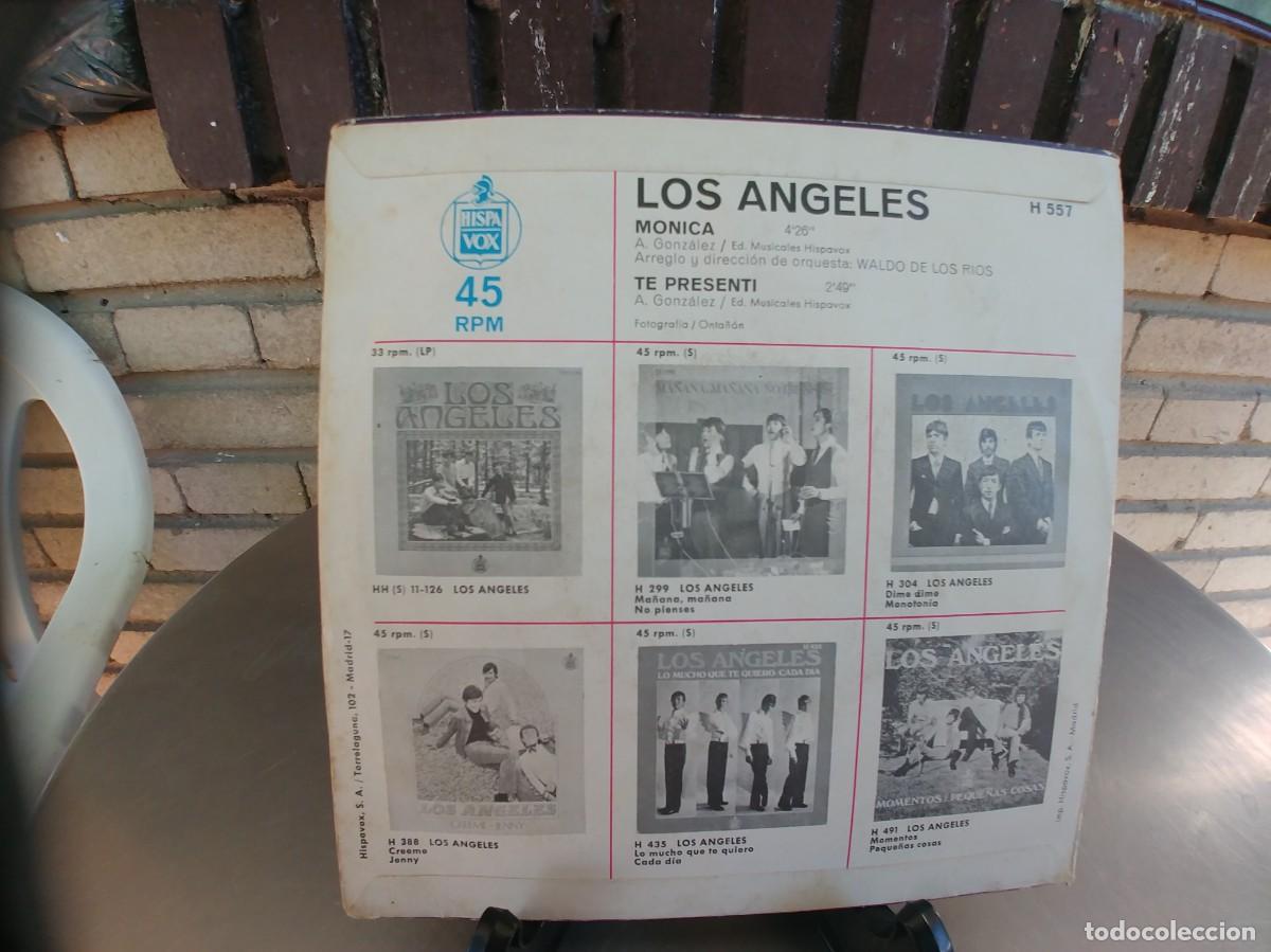 Discos de vinilo: LOS ANGELES-SINGLE MONICA - Foto 2