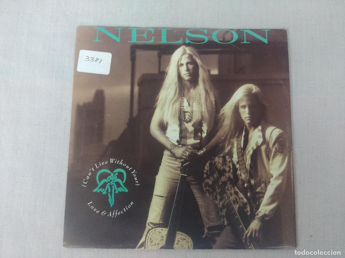 Discos de vinilo: NELSON/CANT LIVE WITHOUT YOUR/SINGLE METAL. - Foto 1