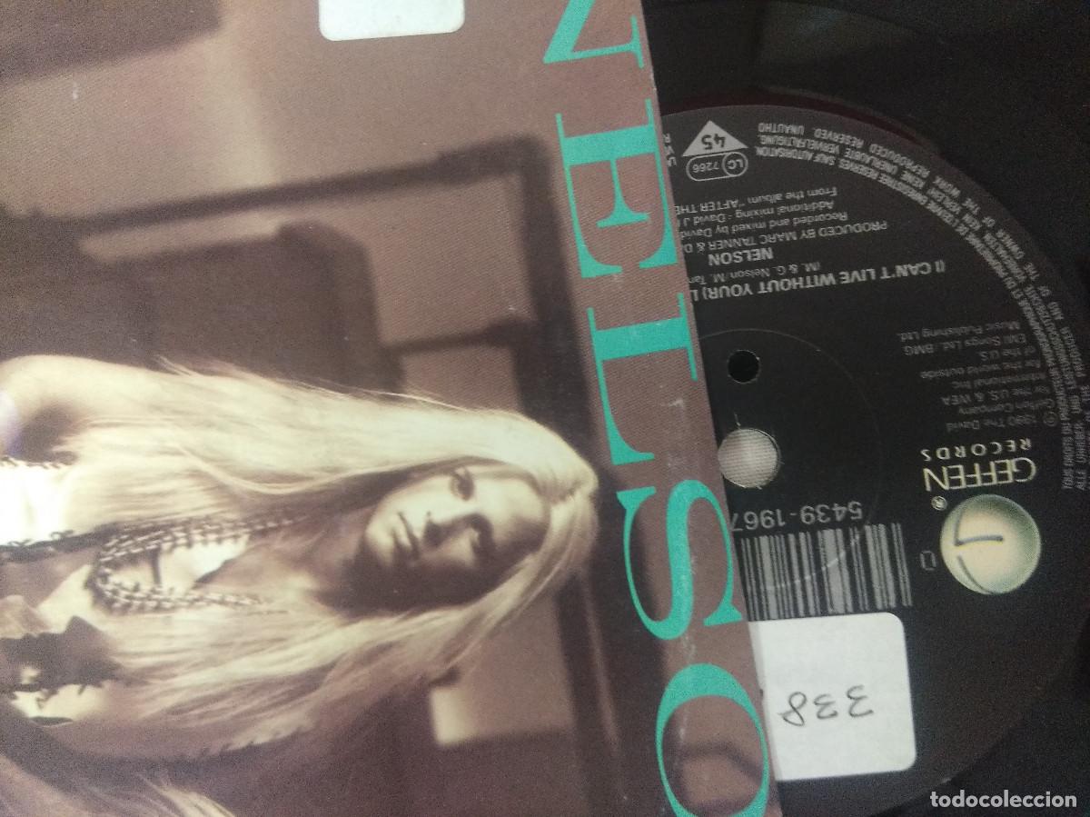 Discos de vinilo: NELSON/CANT LIVE WITHOUT YOUR/SINGLE METAL. - Foto 2