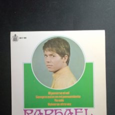 Discos de vinilo: SINGLE VINILO 7” - RAPHAEL - BSO AL PONERSE EL SOL