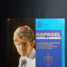 Discos de vinilo: DISCO VINILO 7” EP RAPHAEL CANTA LA NAVIDAD