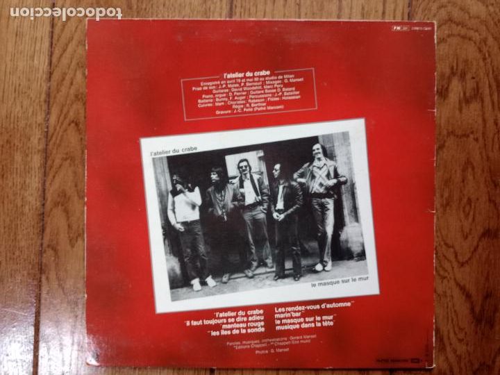 Discos de vinilo: Gerard Manset - latelier du crabe - Foto 2