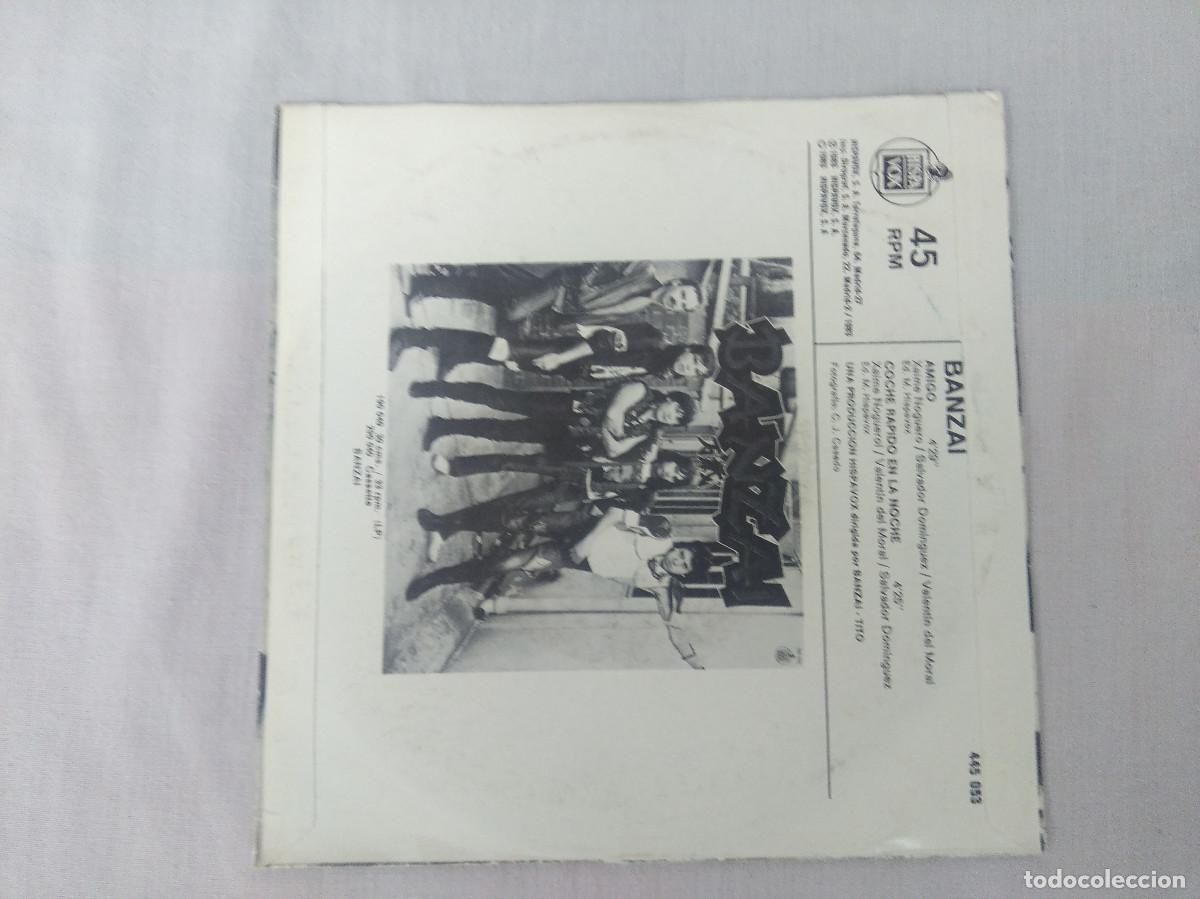 Discos de vinilo: BANZAI/AMIGO/SINGLE METAL. - Foto 3