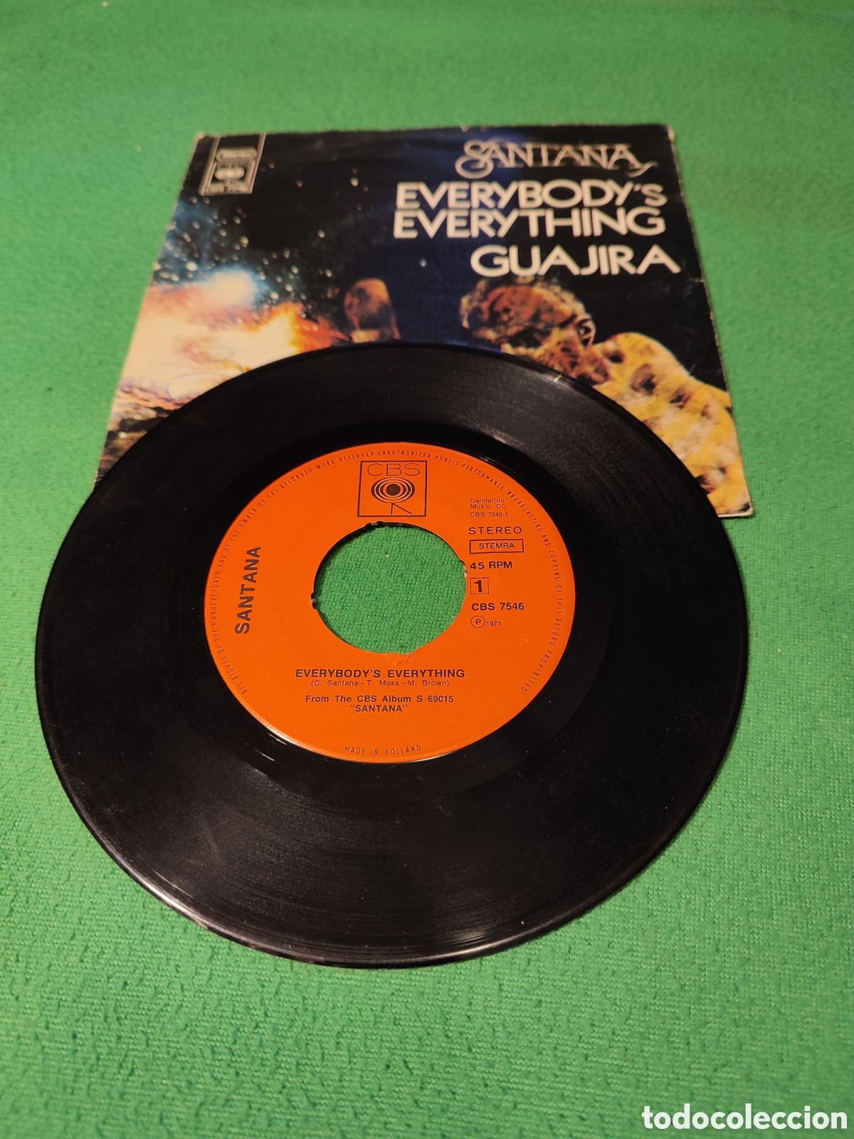 Discos de vinilo: Santana - Everybodys everything - Foto 2