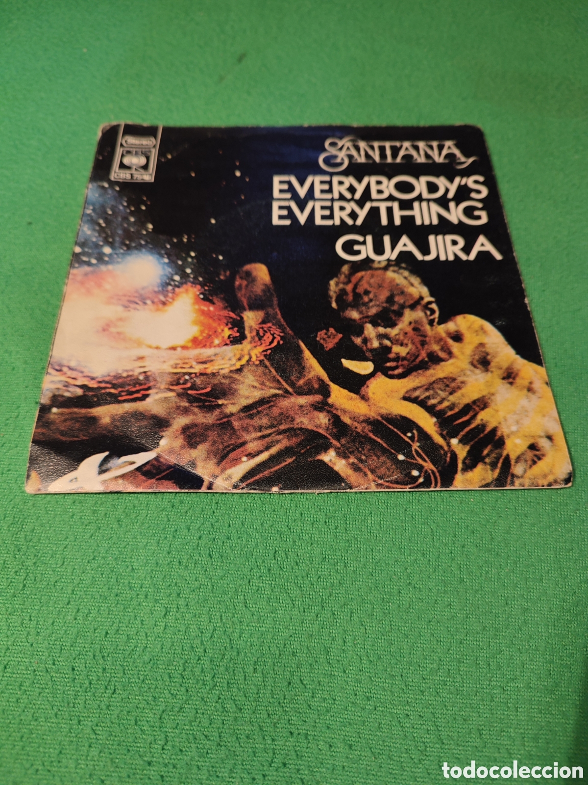Discos de vinilo: Santana - Everybodys everything - Foto 1