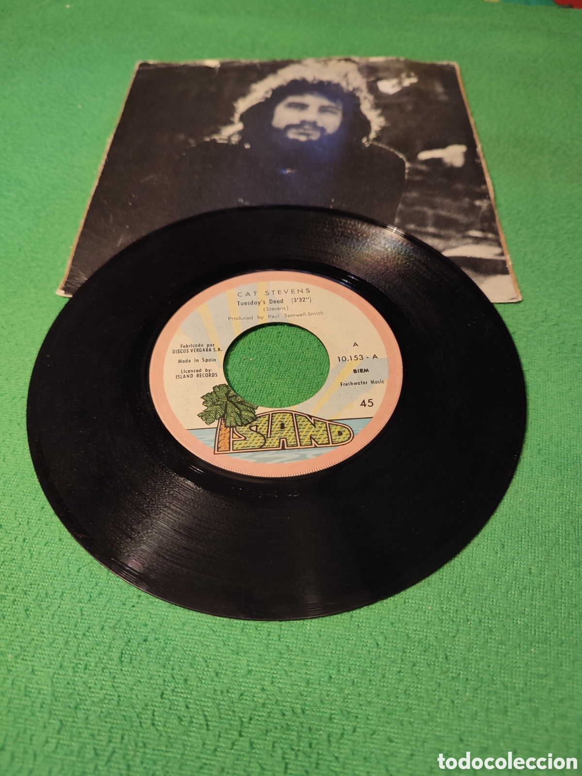 Discos de vinilo: Cat Stevens - Tuesdays dead - Foto 2