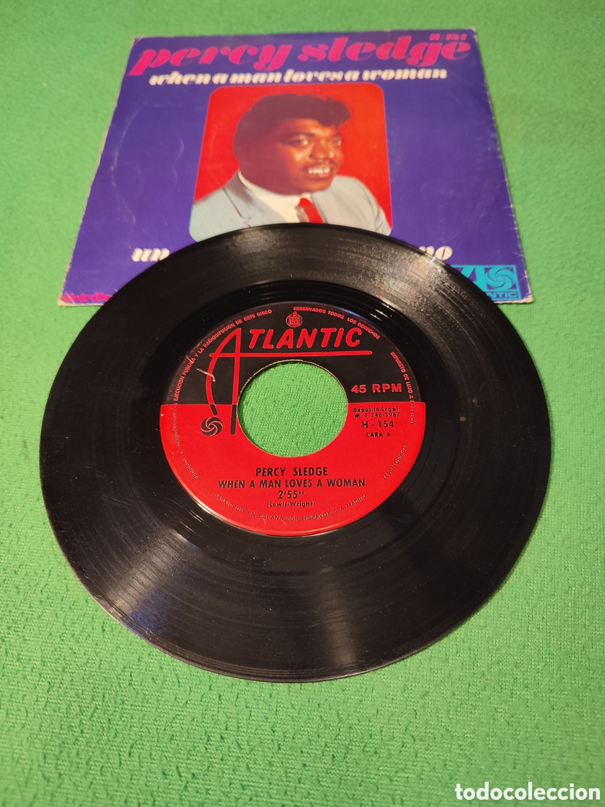 Discos de vinilo: Percy Sledge - When a man loves a Woman - Foto 2