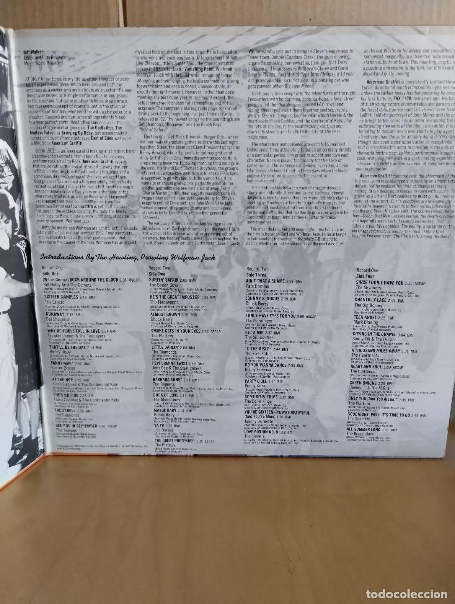 Discos de vinilo: B.S.O. ---- AMERICAN GRAFFITI - Foto 2