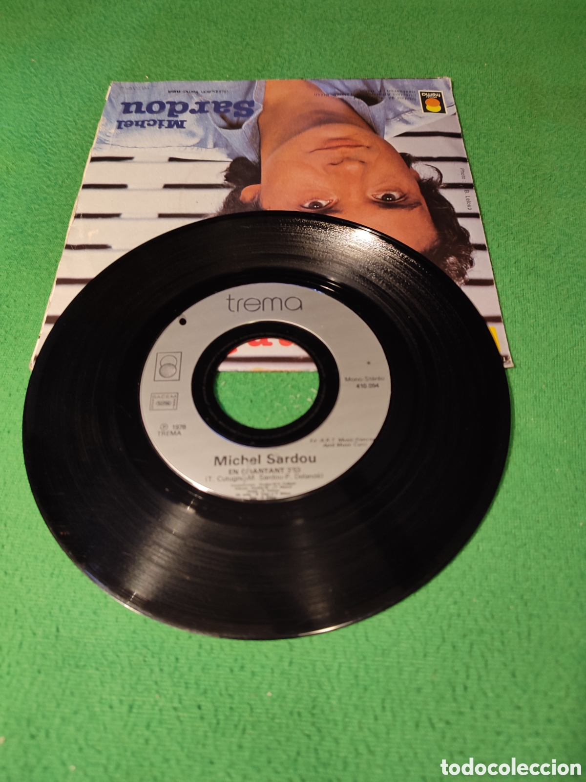 Discos de vinilo: Michel Sardou - En chantant - Foto 2