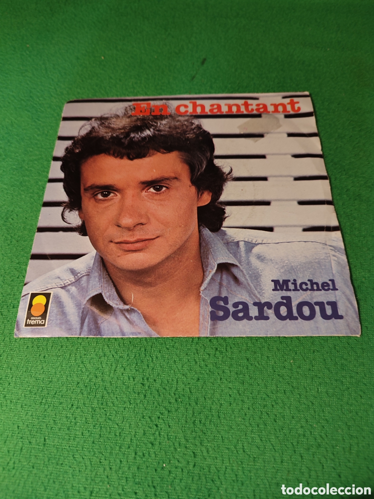 Discos de vinilo: Michel Sardou - En chantant - Foto 1