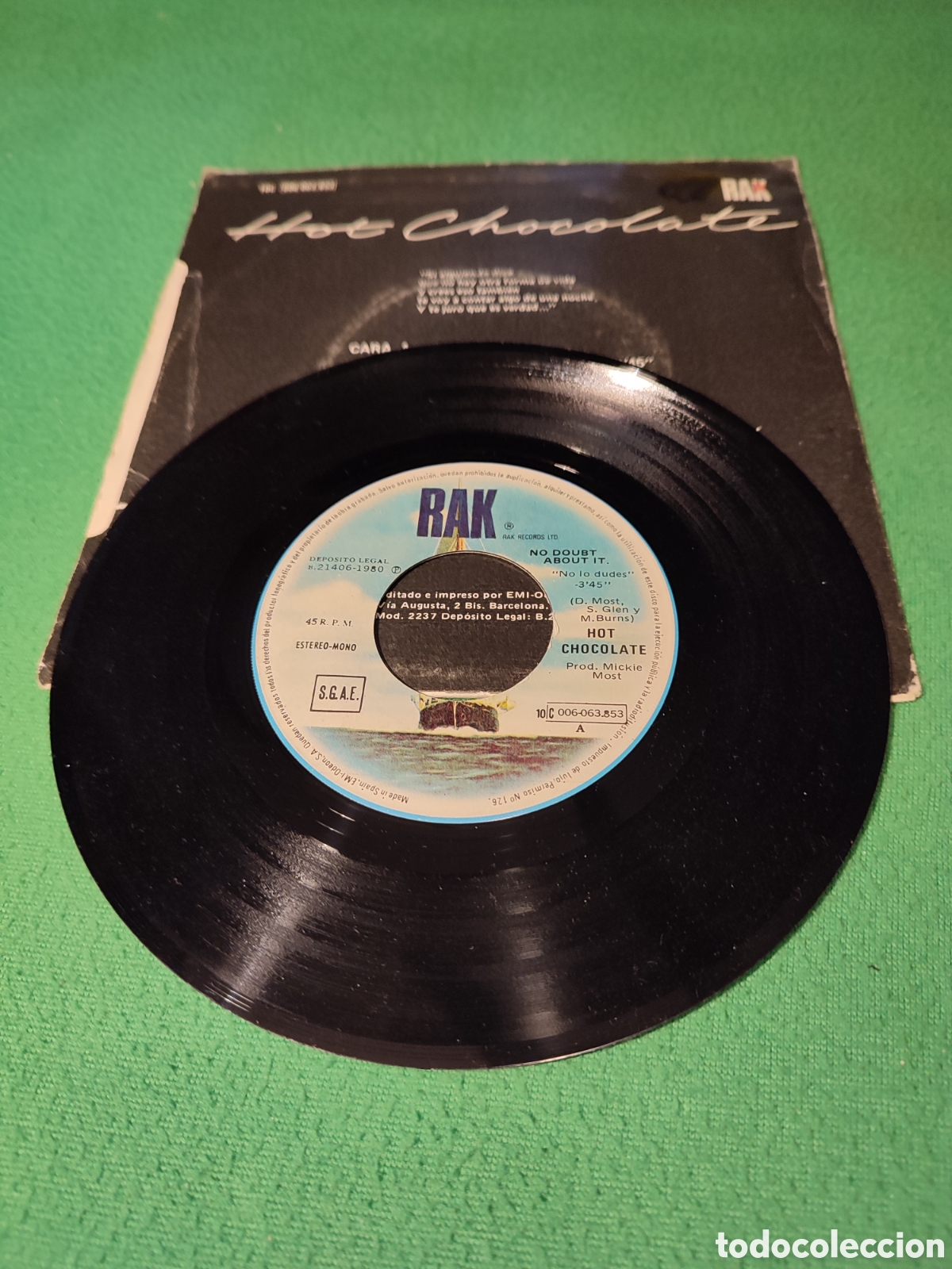 Discos de vinilo: Hot Chocolate - No lo dudes - Foto 2