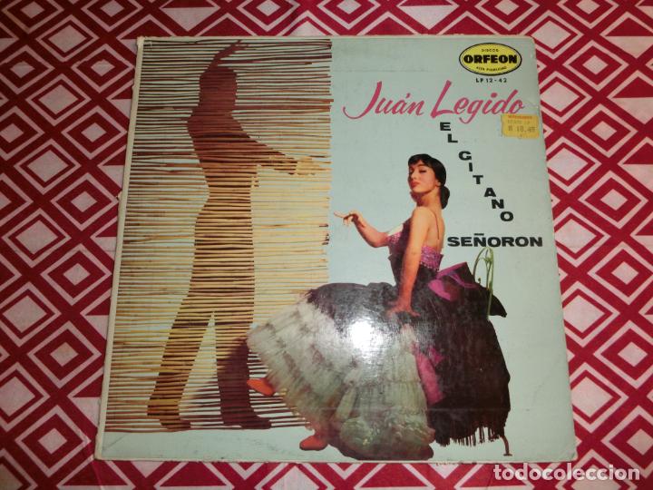 Discos de vinilo: Juan Legido - El gitano se&ntilde;oron - Foto 1