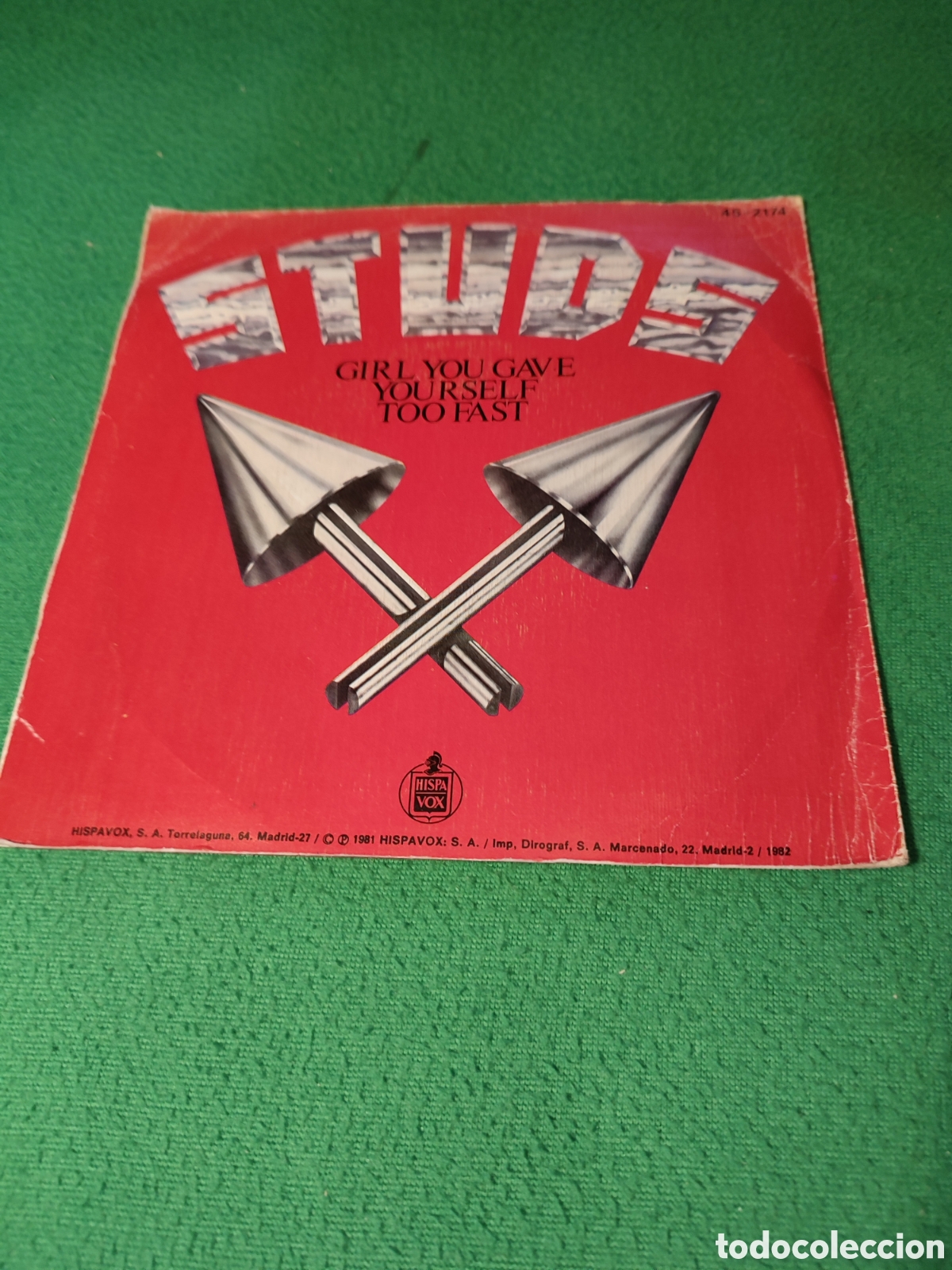Discos de vinilo: Studs - Rock you tonite - Foto 2