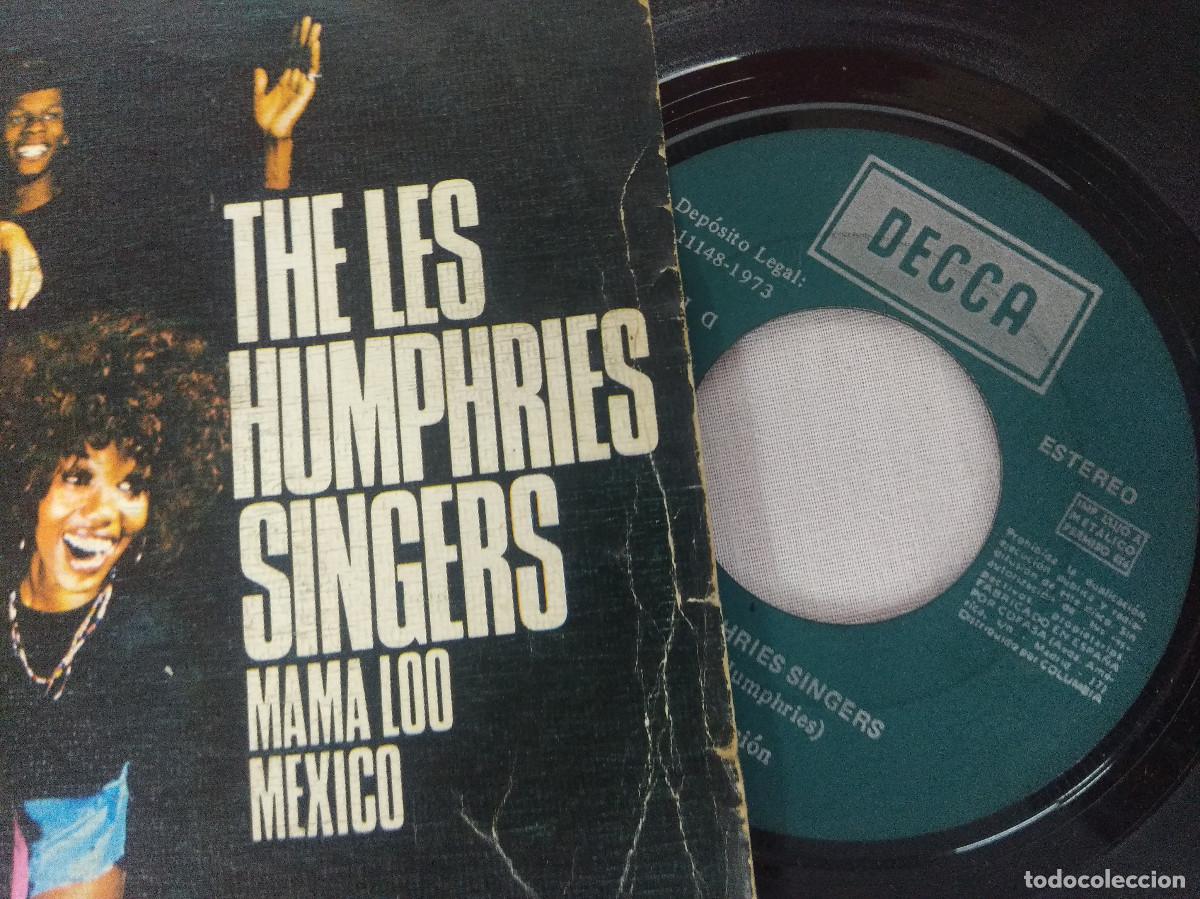 Discos de vinilo: THE LES HUMPHRIES SINGERS/MAMA LOO/SINGLE. - Foto 2