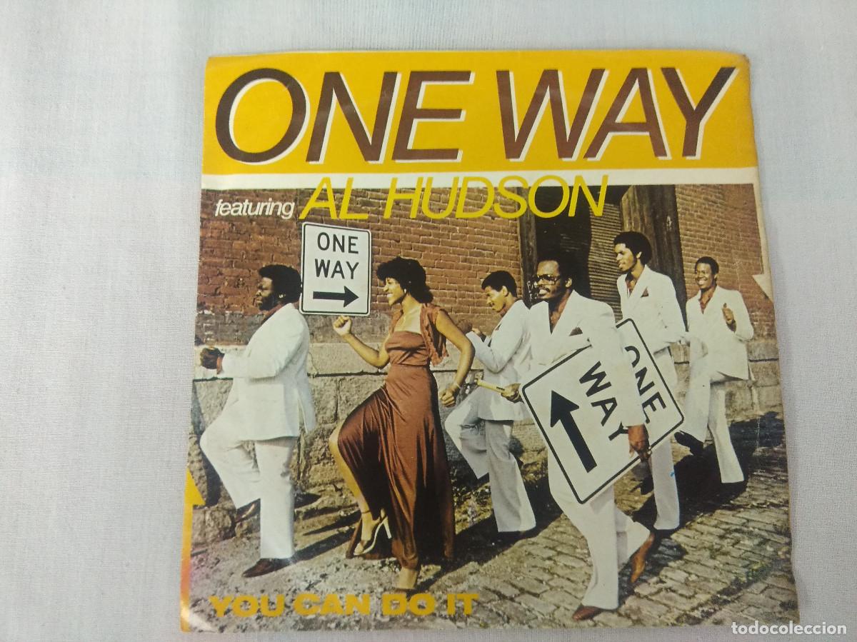 Discos de vinilo: ONE WAY FEATURING AL HUDSON/SINGLE. - Foto 1