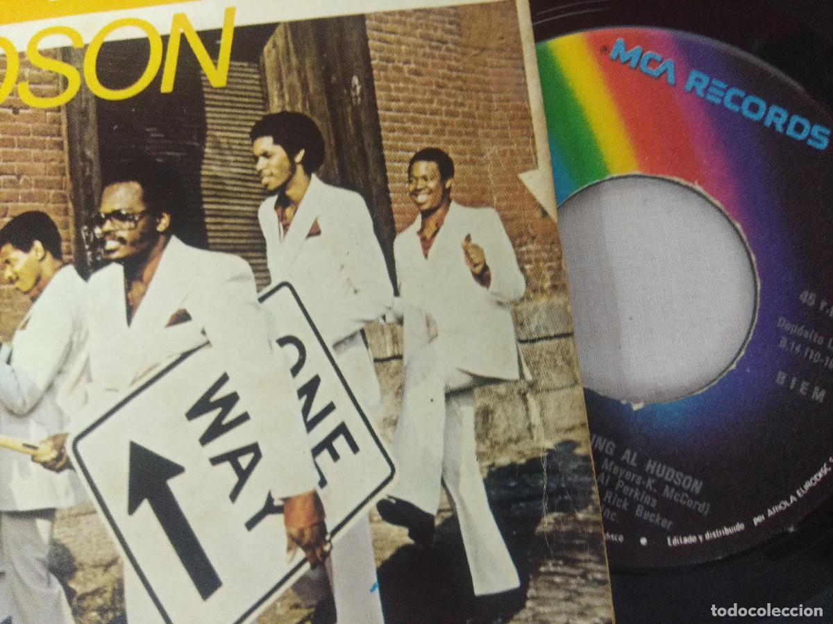 Discos de vinilo: ONE WAY FEATURING AL HUDSON/SINGLE. - Foto 2