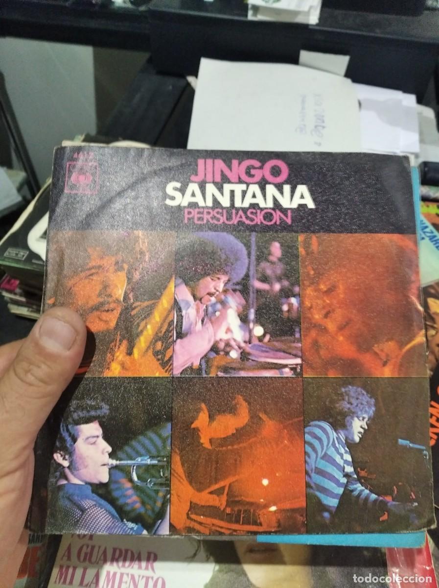 Discos de vinilo: SINGLE SANTANA 1970 JINGO - Foto 1