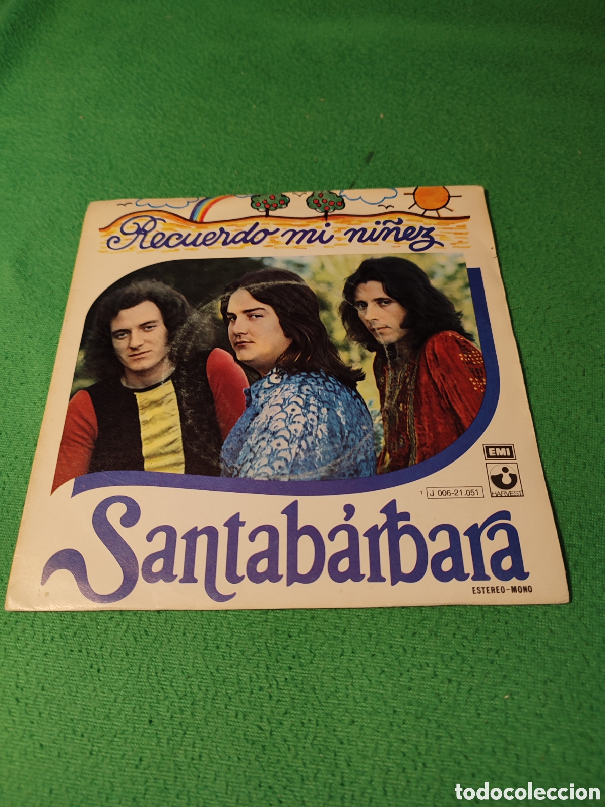 Discos de vinilo: Santab&aacute;rbara - Recuerdo mi ni&ntilde;ez - Foto 1