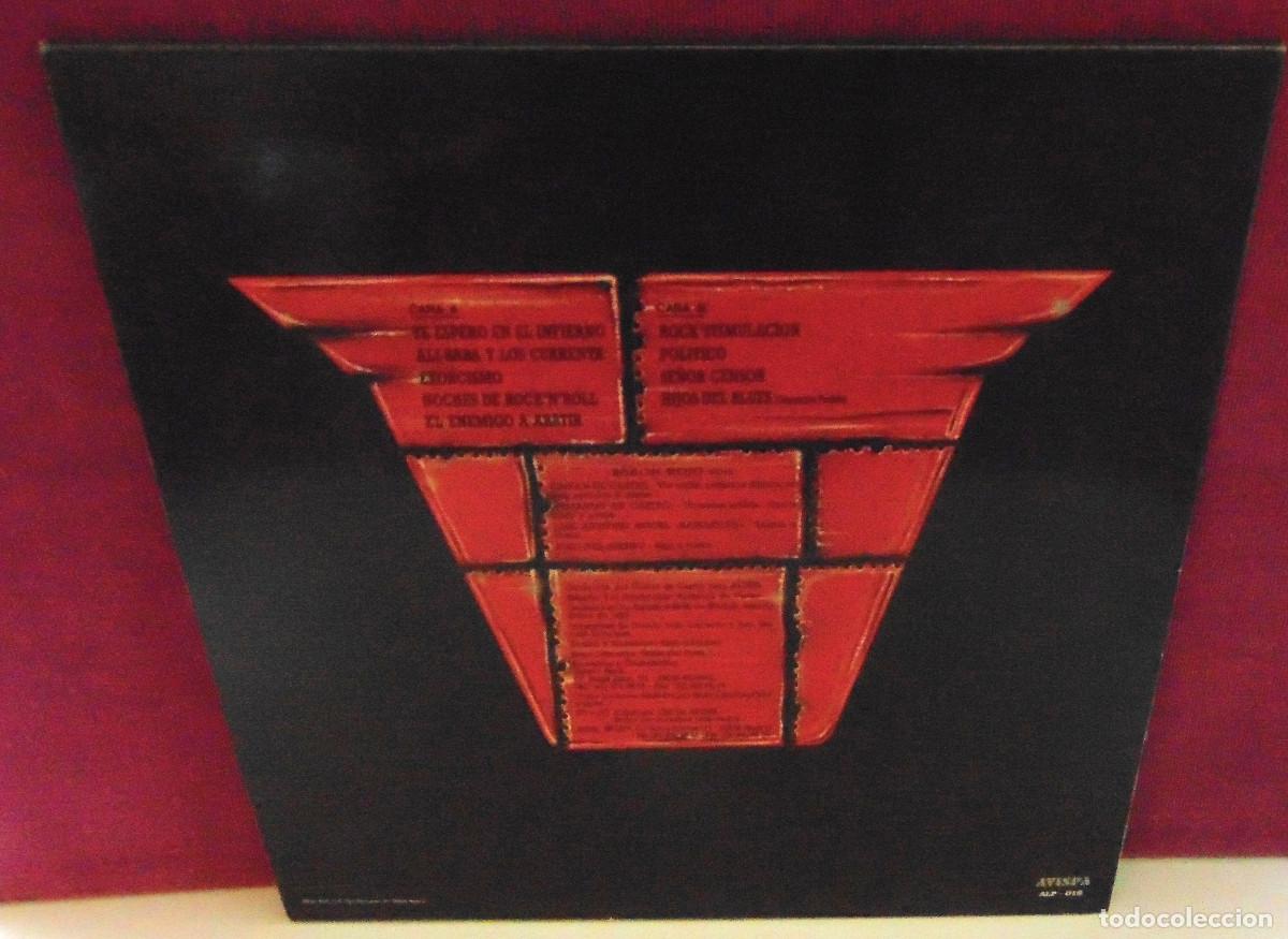 Discos de vinilo: BARON ROJO &ndash; Desafio - LP AVISPA 1992 - Foto 2