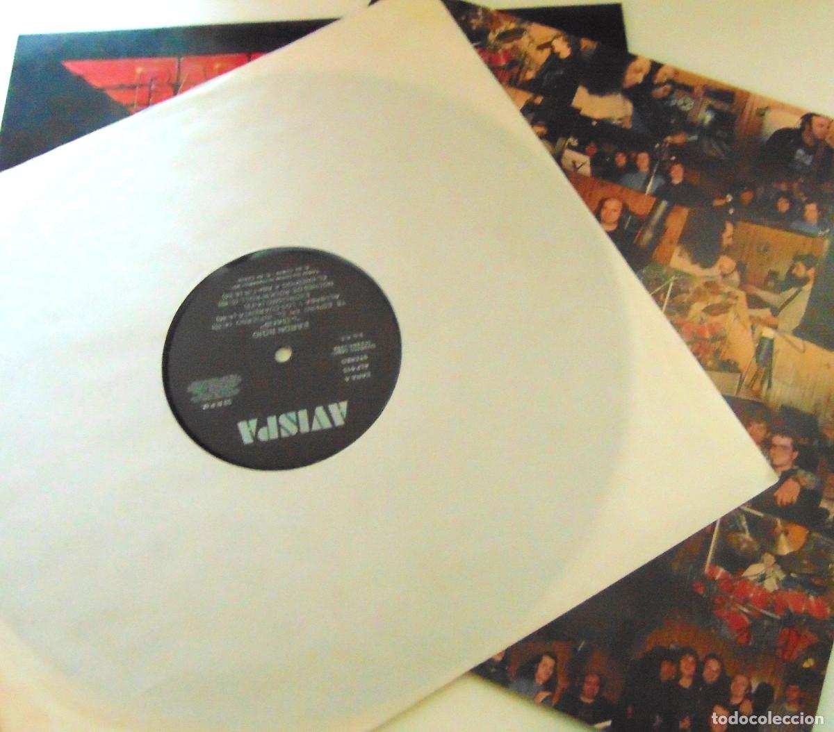 Discos de vinilo: BARON ROJO &ndash; Desafio - LP AVISPA 1992 - Foto 4