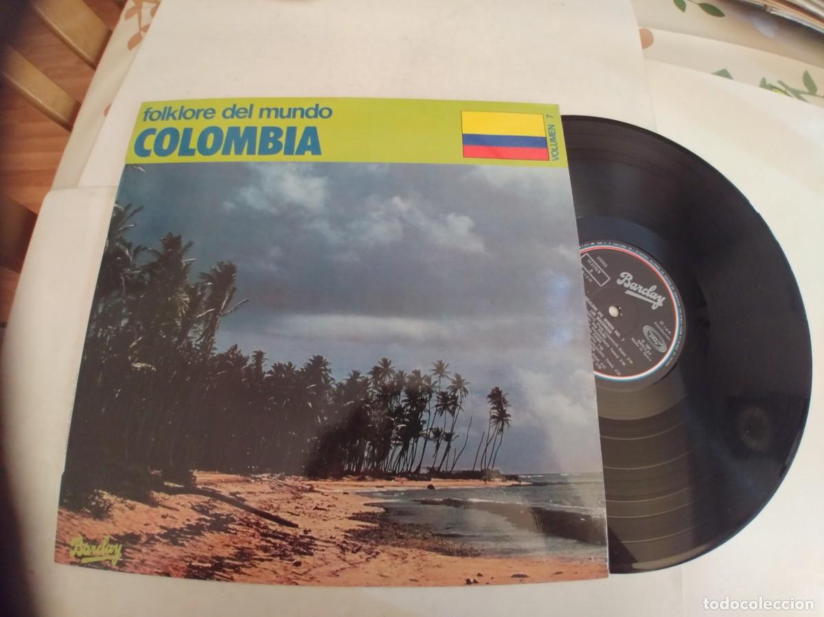 Disques de vinyle: FOLKLORE DEL MUNDO-LP COLOMBIA VOL.7-NUEVO