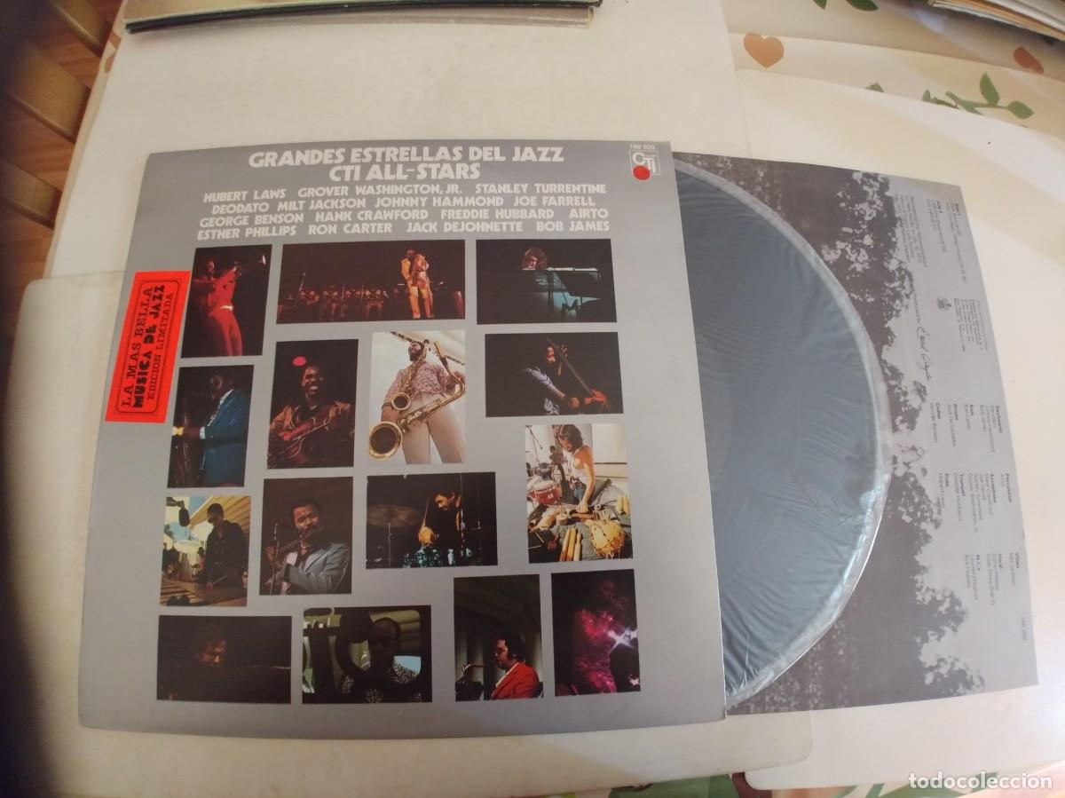 Discos de vinilo: GRANDES ESTRELLAS DEL JAZZ-LP CTI ALL STARS-ENCARTE NUEVO