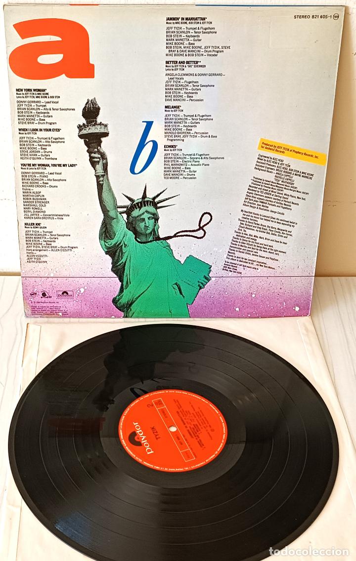 Discos de vinilo: TYZIK - JAMMIN&acute; IN MANHATTAN POLYDOR - 1984 - Foto 2