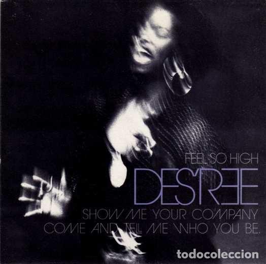 Discos de vinilo: DESREE &middot;&middot;&middot; Feel so high (Single) - NUEVO - Foto 1