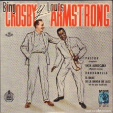 Discos de vinilo: BING CROSBY Y LOUS ARMSTRONG - PASTOR, RATA ALMIZCLERA, DARDANELLA.../ EP MGM 1960 RF-6878