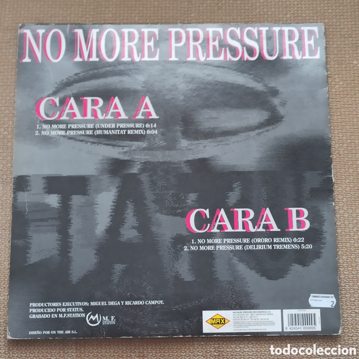 Discos de vinilo: Status - No More Pressure (12&rdquo;, Maxi) - Foto 2