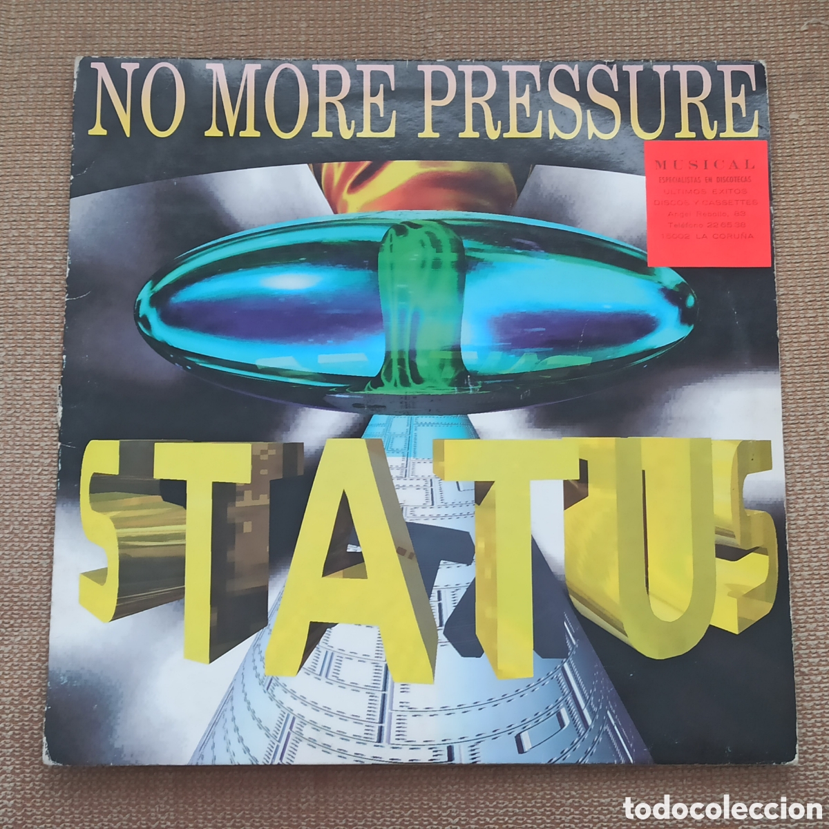 Discos de vinilo: Status - No More Pressure (12&rdquo;, Maxi) - Foto 1