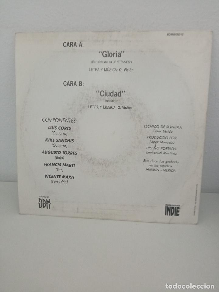 Discos de vinilo: Oscura Visi&oacute;n &lrm;&ndash; Gloria - Foto 2