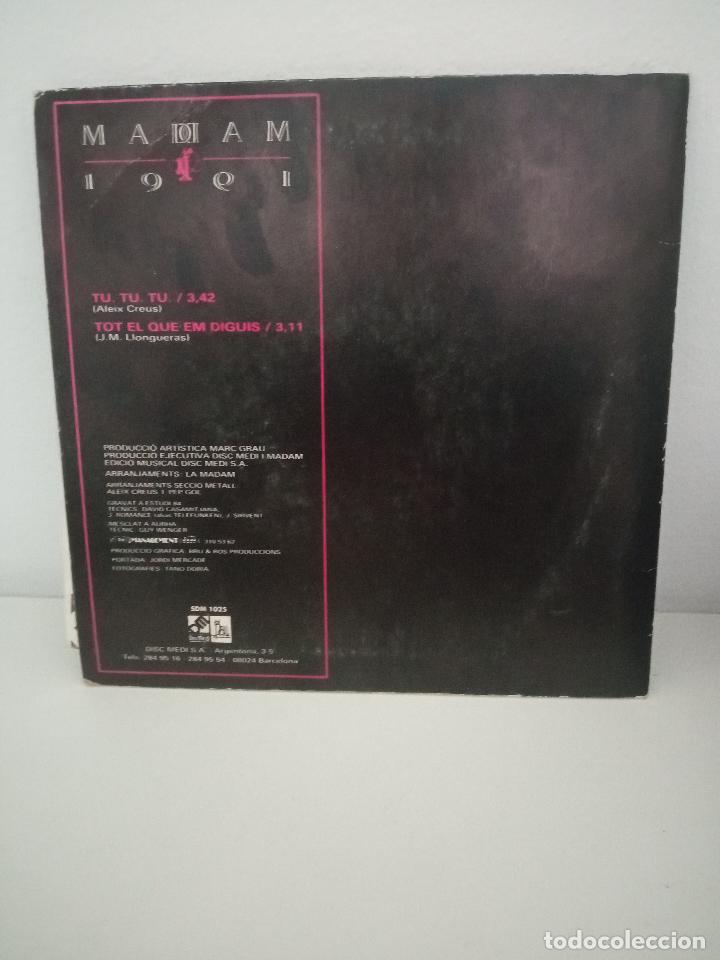 Discos de vinilo: La Madam &lrm;&ndash; Tu, Tu, Tu - 1991 - Foto 2