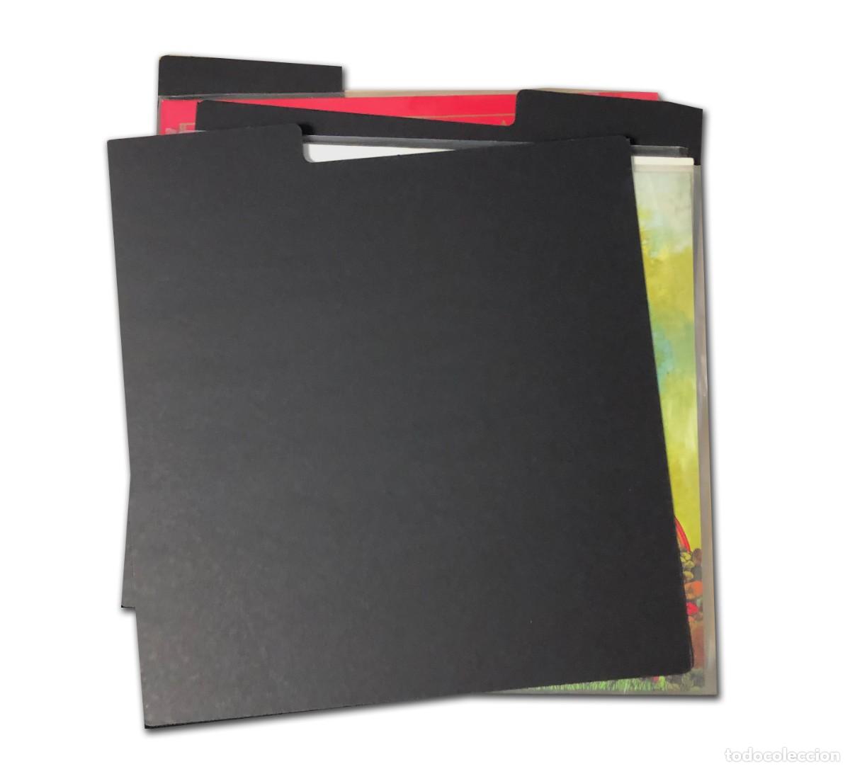 Discos de vinilo: DIVISORES SEPARADORES COLOR NEGRO PARA DISCOS DE VINILO - Pack de 10 Unidades